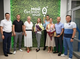 Ирина Кивико и Дмитрий Шеряко встретились с молодыми предпринимателями Крыма