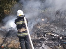 На Харьковщине из-за выжигания сухостоя произошло несколько крупных пожаров