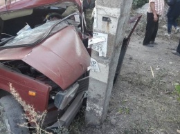 В Макеевке пьяный водитель «Жигулей» врезался в газовую опору, - ФОТО