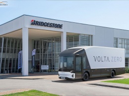 Электрический грузовик Volta Zero дебютирует на шинах Bridgestone