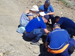 Туристка из Астрахани сломала ногу, гуляя на горе Караул-Оба