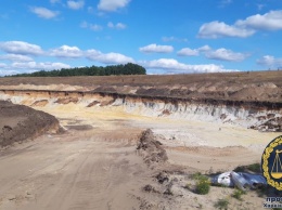 Незаконная добыча песка под Харьковом: ущерб составил больше 600 миллионов