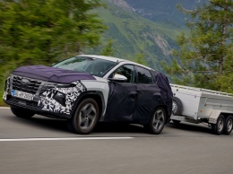 Появилось видео с тестов нового Hyundai Tucson
