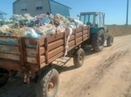 Возле Кирилловки заказник завалили мусором (фото)