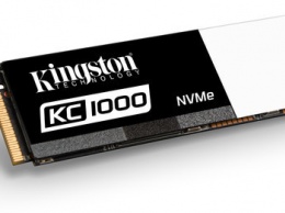 Kingston представляет KC1000 NVMe PCIe SSD