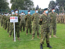 В Украине стартовали масштабные учения Rapid Trident с участием военных из стран НАТО. Фото