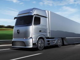 Рассекречены характеристики водородного тягача Mercedes-Benz