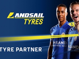 Landsail стала спонсором футбольного клуба «Лестер»