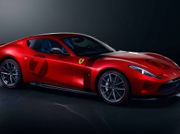 Ferrari показали уникальный суперкар в ретро-стиле