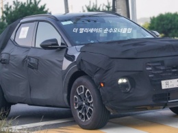 Пикап Hyundai Santa Cruz похвастал серийным кузовом и светотехникой "Молот Тора"