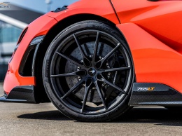 McLaren 765LT «обуют» в спецверсию спортивных шин Pirelli P Zero Trofeo R