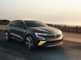 Renault представила футуристичный Megane eVision: фото и характеристики