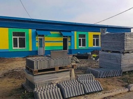 В мелитопольском селе строят яркий дом для детей