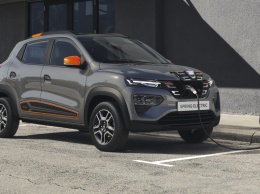 Renault представила доступный городской электрокар Dacia Spring