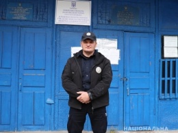 В Запорожской области полицейский спас жизнь члену избирательной комиссии (фото)