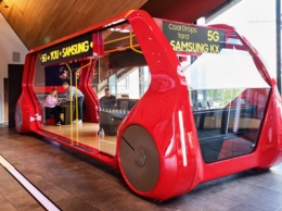 В Лондоне появился ультрасовременный 5G-автобус Samsung