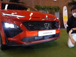 Обновленный Hyundai Kona 2021 года показали на видео