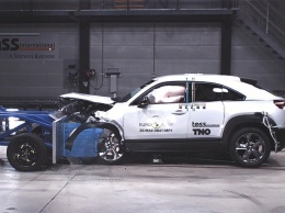 Новая Mazda MX-30 EV получила высшие оценки в тесте Euro NCAP