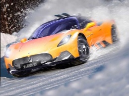 Maserati превратила суперкар MC20 в покорителя снегов