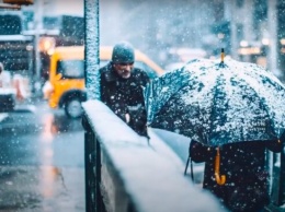 Снег, мороз и гололед: в Днепре - опасные погодные условия