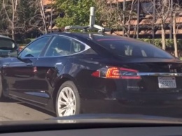 Tesla Model Y с лидаром заметили во время тестов