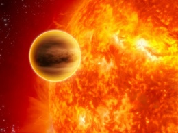Гигантская темная экзопланета скоро врежется в раскаленную звезду