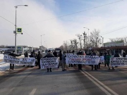 Тарифные протесты: трассу Киев - Харьков снова перекрыли