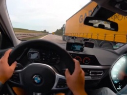 BMW 118i F40 продемонстрировал возможности на автобане в Германии (ВИДЕО)