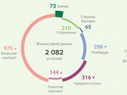 В Украине впервые за полгода начало расти число участников небанковского рынка