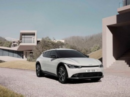 Kia раскрыла дизайн электромобиля EV6