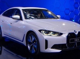 590 км без подзарядки: BMW представила электрокар i4