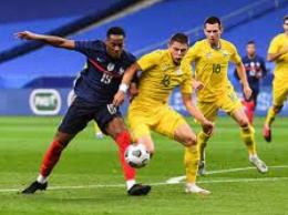 Сборная Украины сыграла вничью с Францией на старте отбора чемпионата мира по футболу