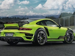 В сети появились снимки мощного Techart GTstreet R Porsche 911