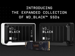 Western Digital представила три новых SSD серии WD_BLACK и бренд SanDisk Professional