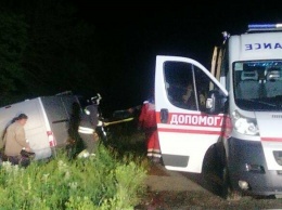 В Одесской области автомобиль влетел в дерево, доставали пострадавшего спасатели,- ФОТО