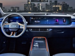 Электрокроссовер Ford на базе VW получит очень широкий экран