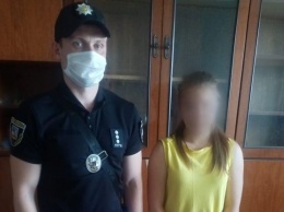 Ювенальные полицейские Броварского района разыскали пропавшую несовершеннолетнюю Анну Новикову