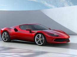 Ferrari представила суперкар с гибридной установкой на основе V6
