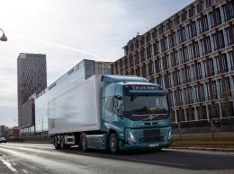 Полная масса автопоезда до 44 тонн: раскрыты особенности электрогрузовиков Volvo FH, FM и FMX