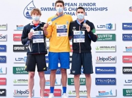 Украинский пловец Лисовец выиграл «золото» юниорского Евро-2021