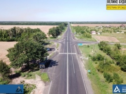 В Запорожской области завершили ремонт участка дороги Н-23