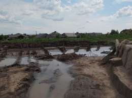 Знаменитый курган в Новоалександровке под угрозой разрушения дождями