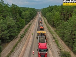Возле Бердичева строят двухуровневую развязку для маршрута Киев - Кишинев