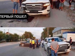 В Казахстане разбили первый Toyota Land Cruiser 300 (ФОТО)