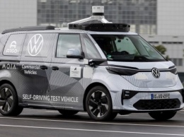 VW официально представила автономный фургон VW ID. Buzz