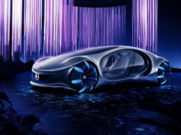 Электромобилем Mercedes-Benz Vision AVTR можно управлять силой мысли