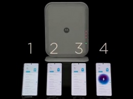 Motorola показала беспроводную "зарядку будущего"