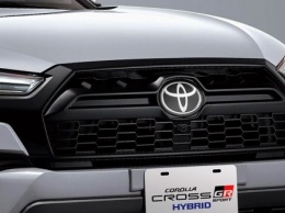 Toyota Corolla Cross намекнула на спорт