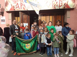 В Одессе детей участников российско-украинской войны сводили в цирк