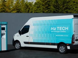 Renault показала заправочную станцию для фургона Master на водороде